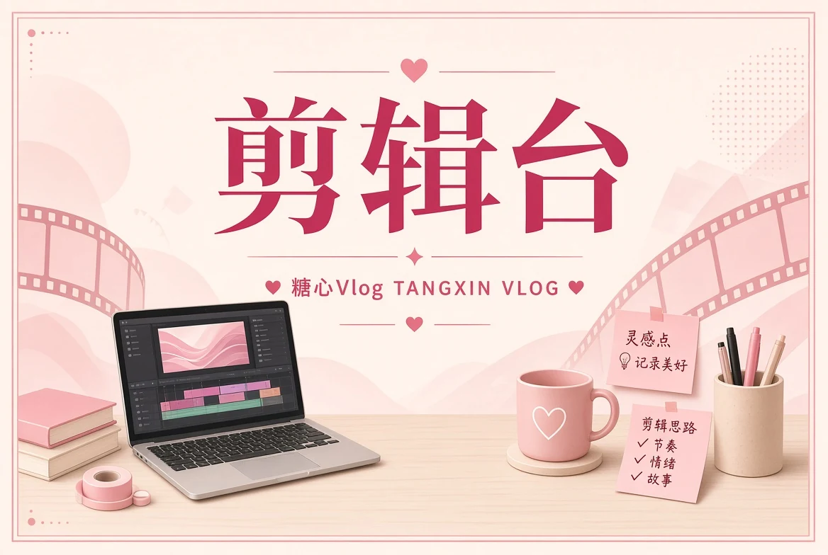 糖心Vlog剪辑台与影像制作